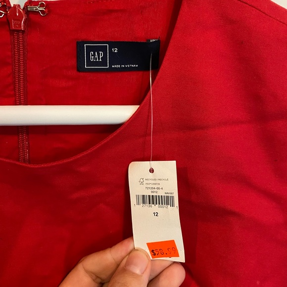 Red gap dress size 12 - Picture 2 of 4